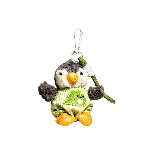 Куклы и медведи танец Креативный Путешествие Little Penguin Сумка Брелок Куклы Плюшевый Брелок 11 см Рекомендуемая высота