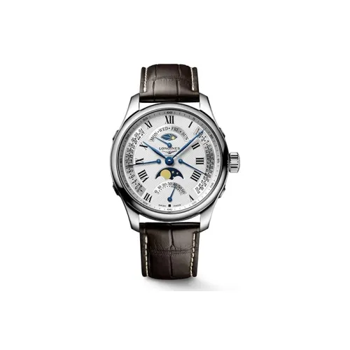 Longines Автоматический Механический Механизм Мужские Часы Master Collection 44 мм Серебряные
