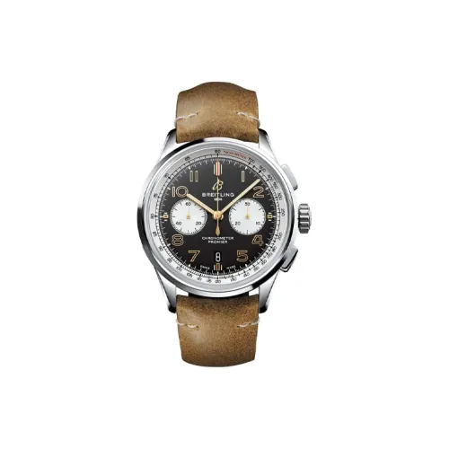 Breitling Автоматический Механический Часы Мужские из коллекции Jade Elegant, 42 мм, Черный