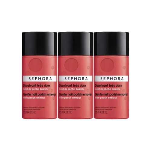Sephora Мягкий очищающий гель для ногтей 125 мл * 3