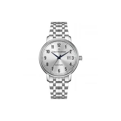 Carl F.Bucherer Автоматический Механический Механизм Мужские Часы 40 мм Серебряный