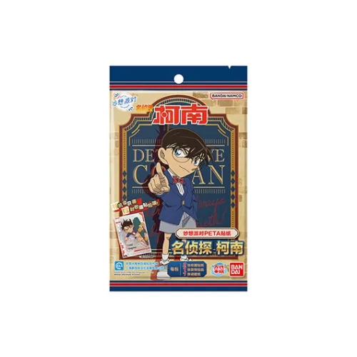 BANDAI Конан Эдогава Miao XIANG Party PETA Наклейка Конан Первая редакция IP Аниме Карточки