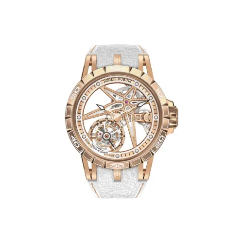 Roger Dubuis Мужские часы Kings Racing Series с ручным заводом, 39 мм, с механизмом, с черепом