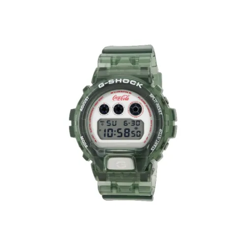 CASIO G SHOCK X COCA COLA Коллаборация G SHOCK Collection Кварцевый механизм Смольный ремешок Часы Унисекс