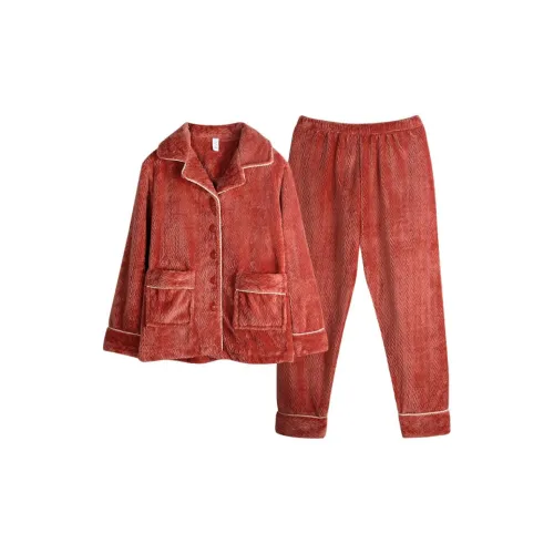Xuan Liang Pajama Комплект Женский Oxidized Red