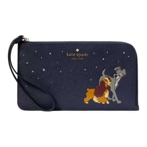 Kate Spade Disney Collaboration ПВХ Клатч Средний Женский Морской Синий