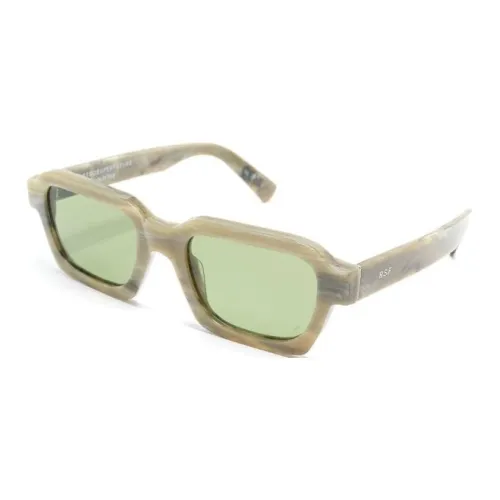 Retrosuperfuture Ацетат Квадратные Солнцезащитные Очки Мужские Зеленые