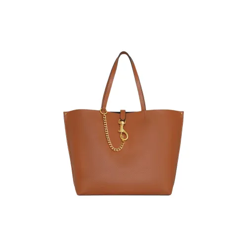 REBECCA MINKOFF Сумка из натуральной кожи сумка-тоут сумка для покупок сумка большого размера женская карамельная