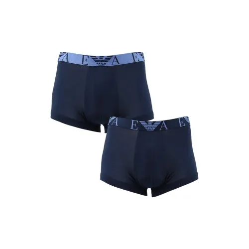 EMPORIO ARMANI Трусы Мужские 2 упаковки синий