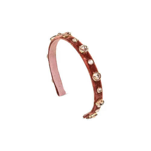 Jennifer Behr Rhinestone Headbands Unisex Pink