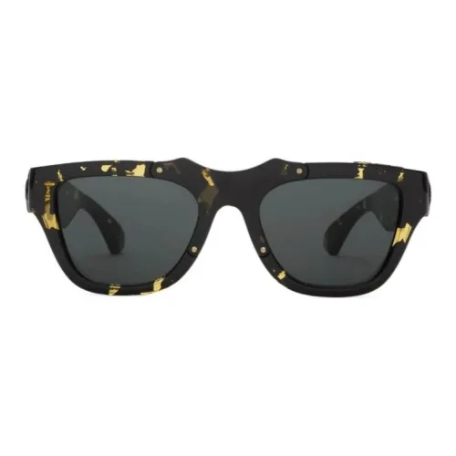 Burberry Нейлон Нерегулярная форма Солнцезащитные очки Унисекс Черный