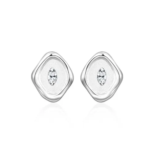 Abyb Charming с медным покрытием серьги-гвоздики Boss унисекс