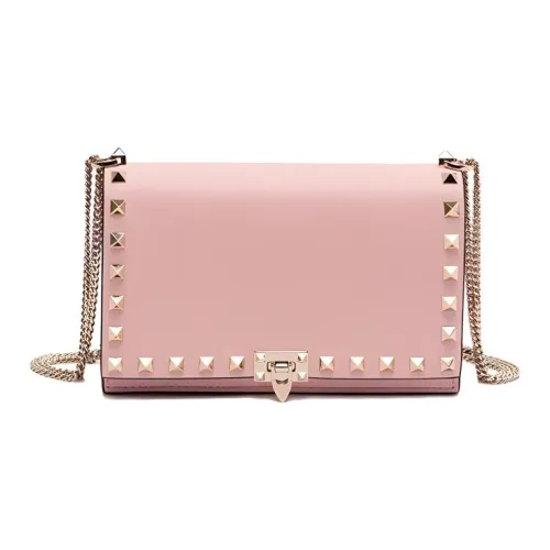 Valentino GARAVANIRockstud Сумка через плечо из коровьей кожи женская хаки