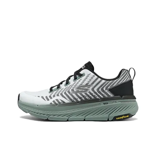 Skechers MEN'S GO Беговые кроссовки Низкий верх Белый Черный Мужской