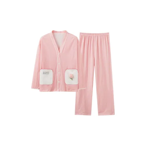 Kerener Pajama Комплект Женский Розовый