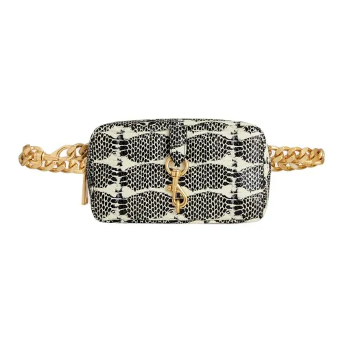 REBECCA MINKOFF Натуральная кожа Бананка Женская Белая и Черная