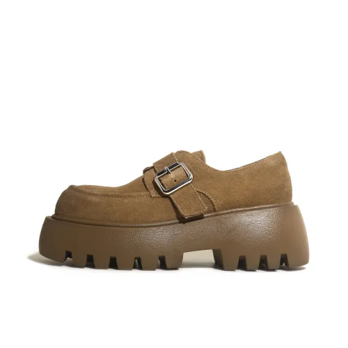 CHENTER KATER Mary Jane Кожаные туфли Лоферы 6 см Женские