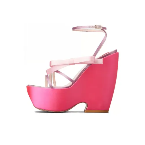 Roger Vivier Стильные Сандалии Женские Розовые