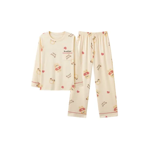 William Pajama Комплект Женский Абрикос