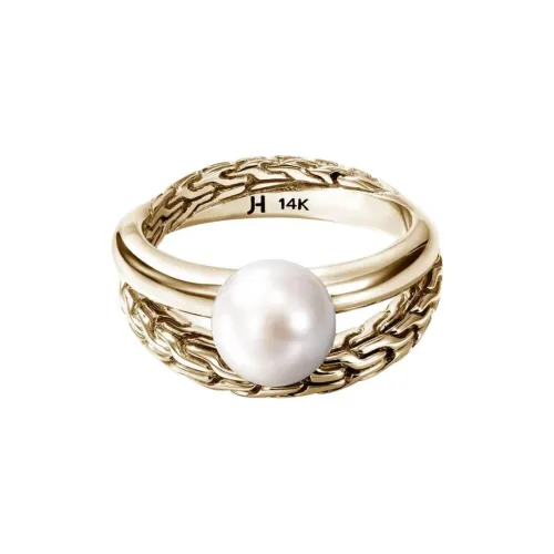 JOHN HARDY Кольца с пресноводным жемчугом женские золото