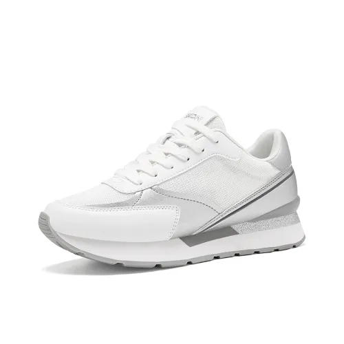 LEXON Joyful PEAK Устойчивый к истиранию Дышащий Противоскользящий Низкий Топ Повседневная обувь Женская Белая