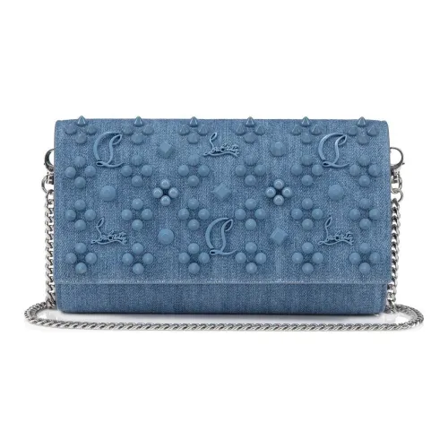 CL LUBOTING Хлопковая ткань Сумка через плечо Женская Синяя