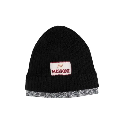 MISSONI Шерстяные Шапки Мужской Черный