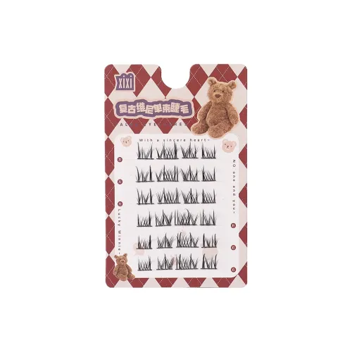 Xixi Винтаж Winnie Комплект Накладные ресницы Demon Thickening Стиль