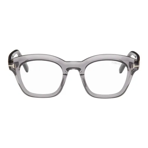 TOM FORD Ацетат Bio Ацетат Волокно Квадрат Оправы для очков Мужской Серый