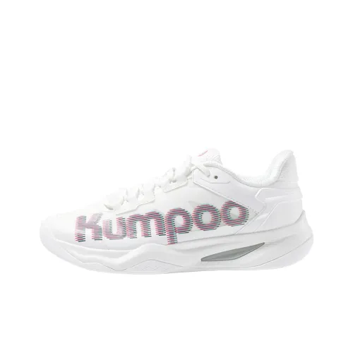 KUMPOO Бадминтонная обувь Низкий топ Белый White Hot Розовый Унисекс