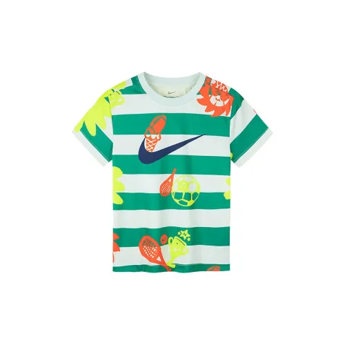 NIKE Хлопковая конфета Детские дошкольные футболки T