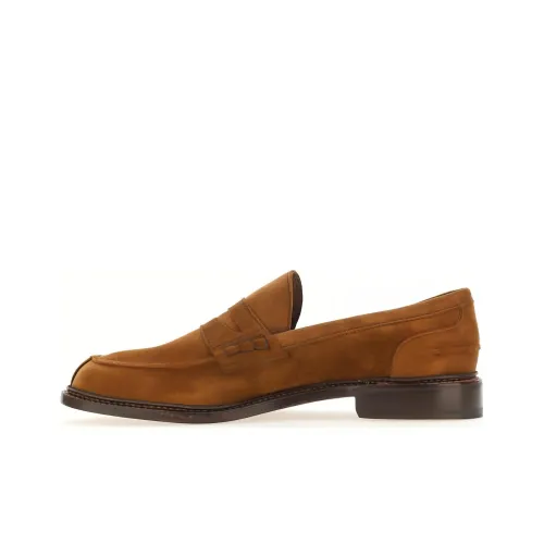 Tricker's Мужская повседневная обувь, низкий топ, коричневый, мужской