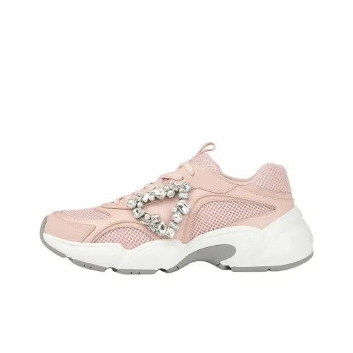 SERGIO ROSSI SR 0024 Низкий топ Повседневная обувь Женская Розовая