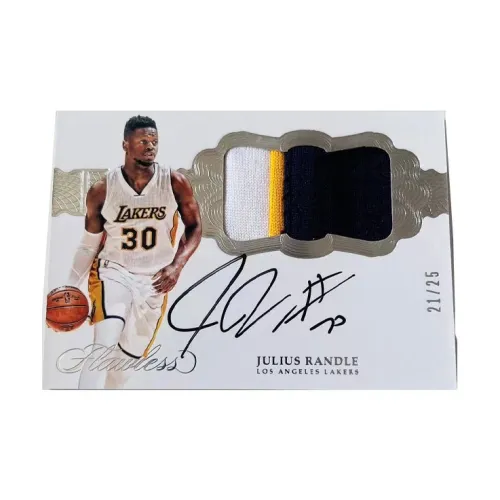 PANINI 16 17 Лейкерс Randle Portable Signature Jersey Patch JULIUS Randle Basketball Card Card Product Access