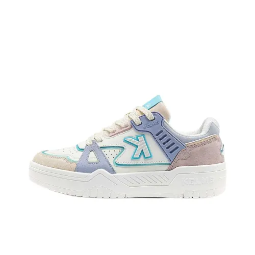 KELME Скейтборд Кроссовки Низкие Белые Фиолетовые Желтые Унисекс