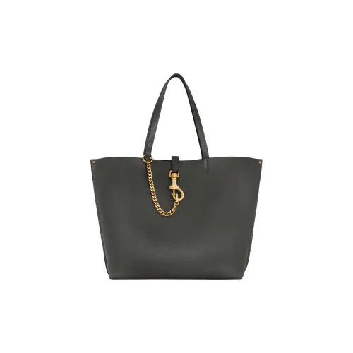 REBECCA MINKOFF Натуральная кожа Тоут Сумка Сумка для покупок Сумка Большая Женская Серого цвета