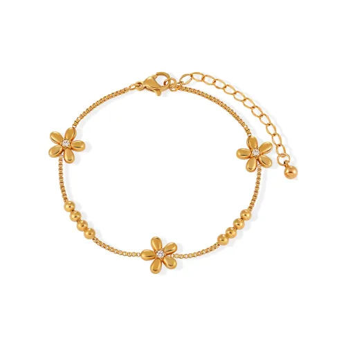 Floating Joy Браслеты из титановой стали с цирконием женские