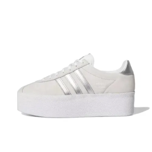 Adidas Originals Gazelle Abrasion Resistant Низкие Кроссовки для скейтбординга Женские Белые