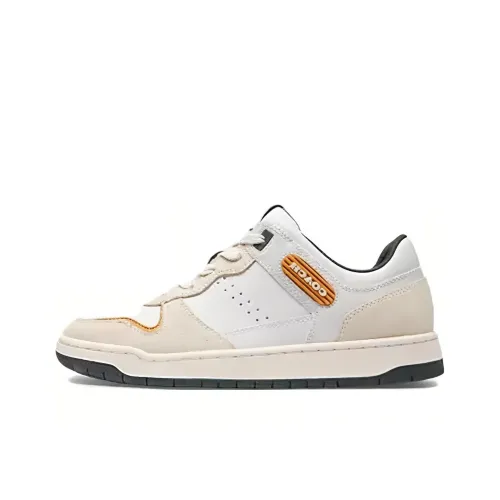 COACH C201 Низкие Кроссовки для скейтбординга Женские Белые