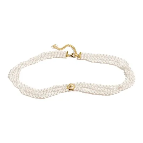 CHANEL Металлические цепочки на талию Унисекс Белый