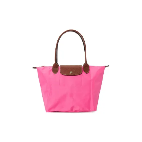 LONGCHAMP Le Pliage Переработанный полиамид Одно плечо Сумка Маленькая Женская Розовая