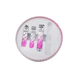 Красная коробка, ледяной цветочный дизайн, градиентный красный, набор из 4 предметов