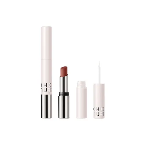 CHIOTURE DUAL Эффект Сохранение цвета Помада Глянцевая TRANSFER PROOF Легко смешивается Уменьшение линий на губах Глянцевая ПОМАДЯ 3г+3г