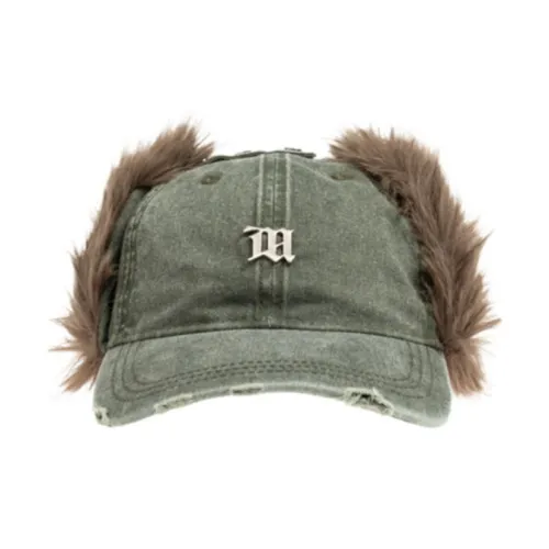 Misbhv Хлопок Кепки Унисекс Зеленый