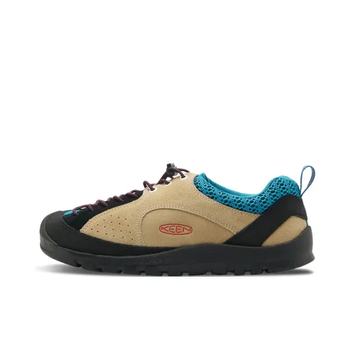 Keen JASPER ROCKS SP Альпинистские и туристические ботинки Низкий верх Nomadic Желтый/FIORD Синий Мужской