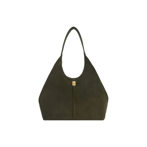 REBECCA MINKOFF Замша Кожа Сумка Сумка через плечо Женская Лесной мох