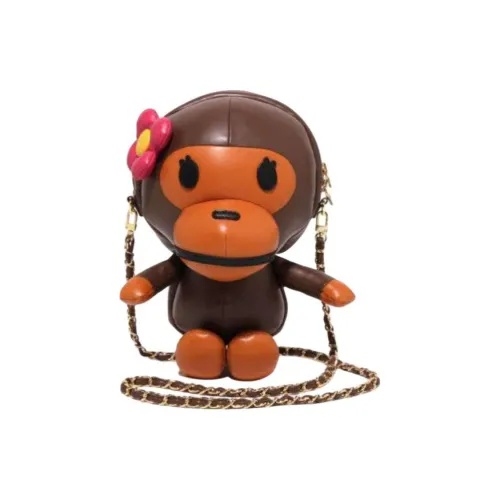 A BATHING APE Сумки кросс-боди Коричневый Женские