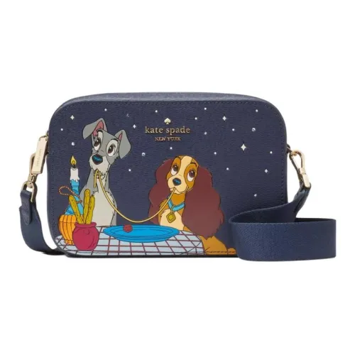 Kate Spade Disney Collaboration ПВХ Сумка через плечо Женская Морской Синий