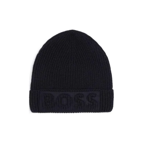 BOSS Полиэстер Шапки-бини Kids Черный