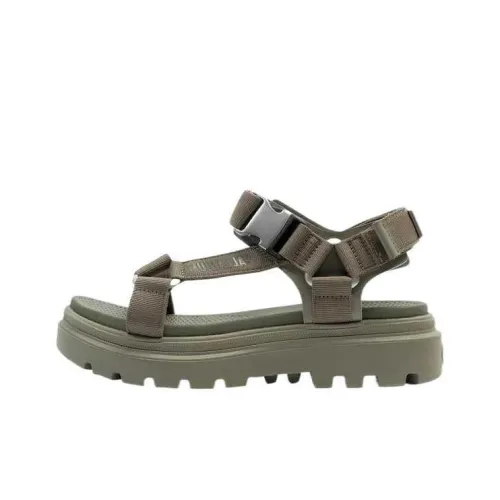 Палладий Пляжные сандалии Женские Зеленый